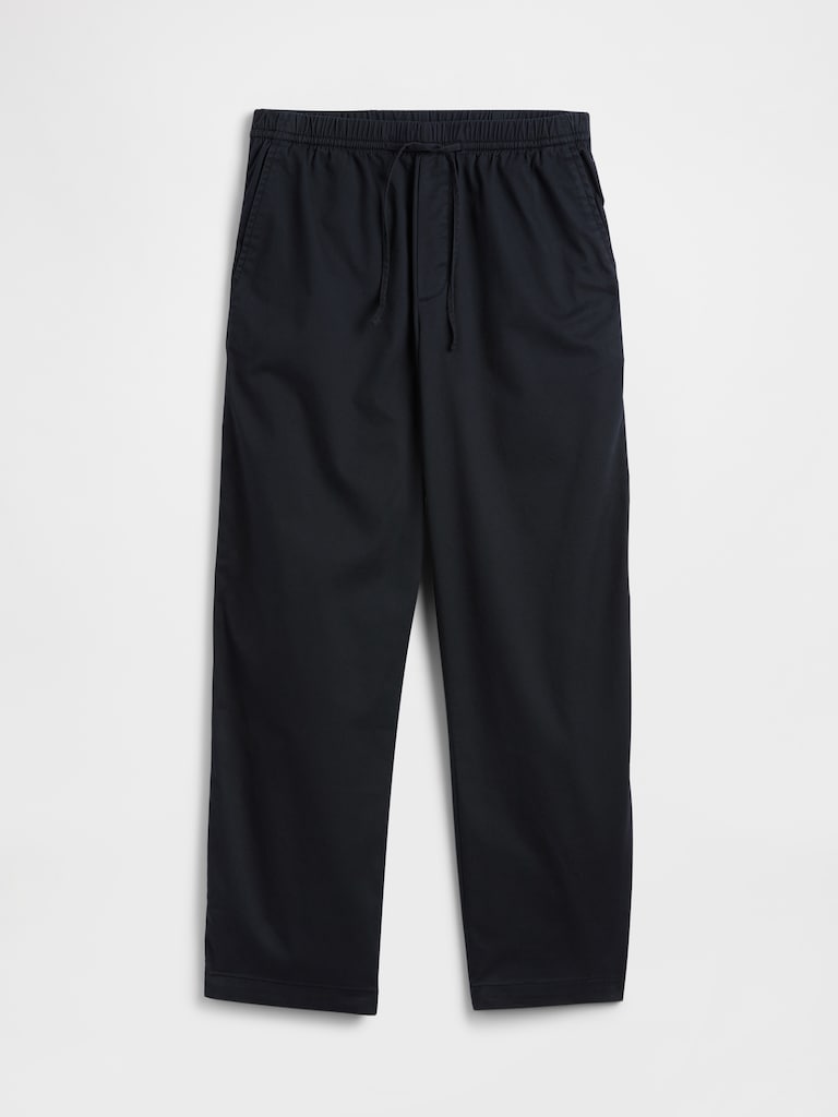 High Rise Easy Barrel Khakis