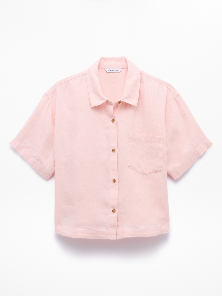 Retreat Linen Short Sleeve Shirt