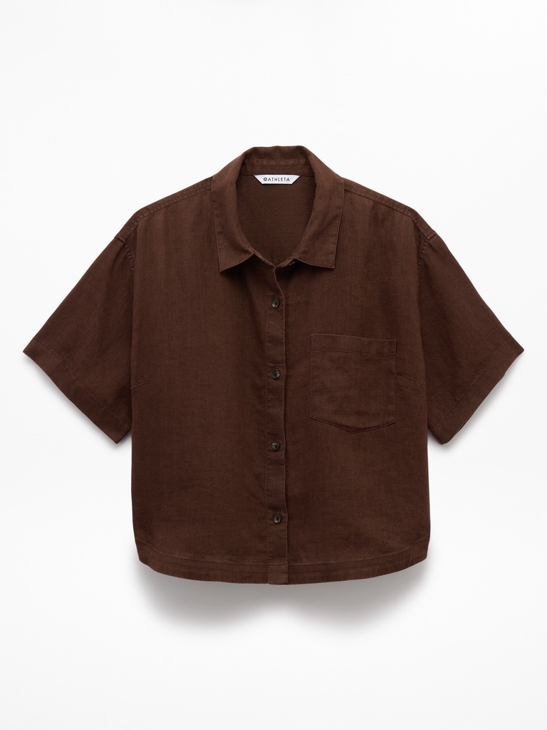 Retreat Linen Short Sleeve Shirt