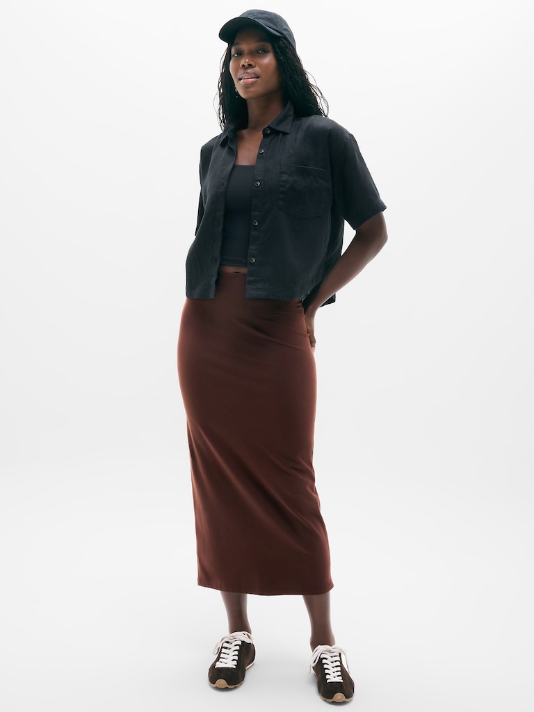 Be Free High Rise Maxi Skirt