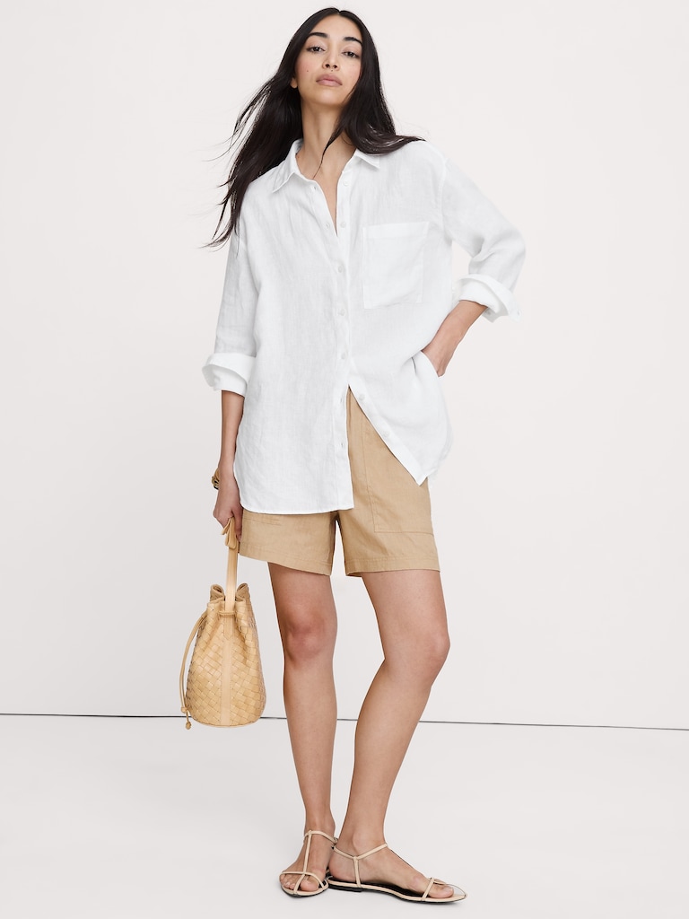 The Oversized Linen Shirt