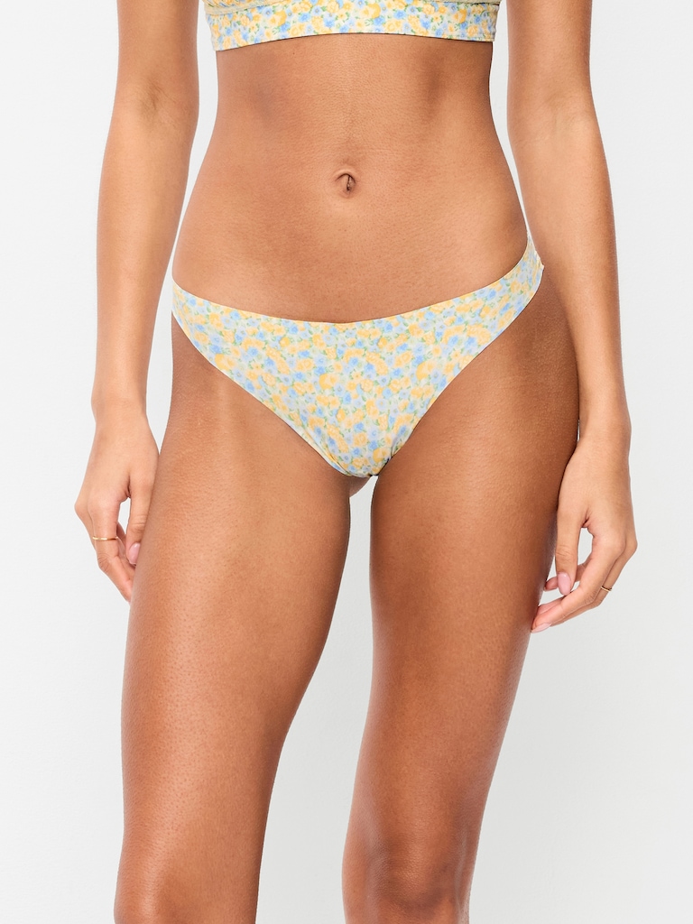 Low-Rise No-Show Thong Underwear 6-Pack