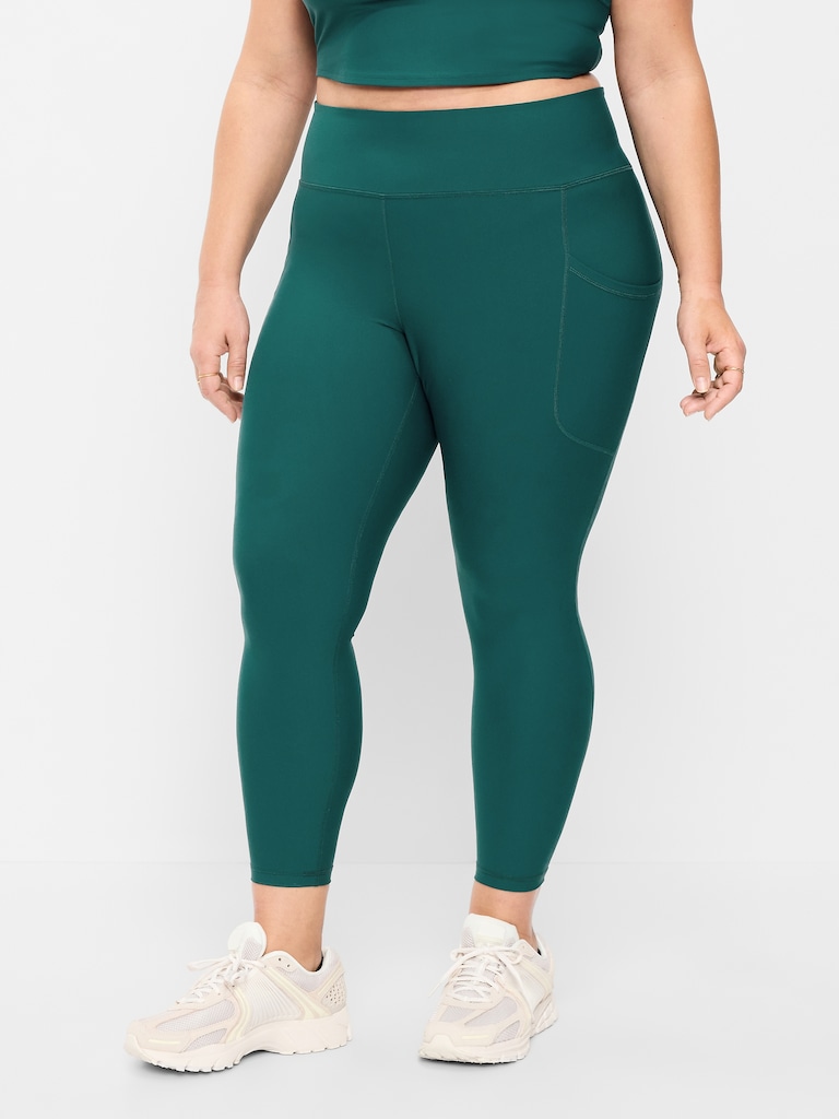 High-Waisted PowerSoft 7/8 Pocket Leggings