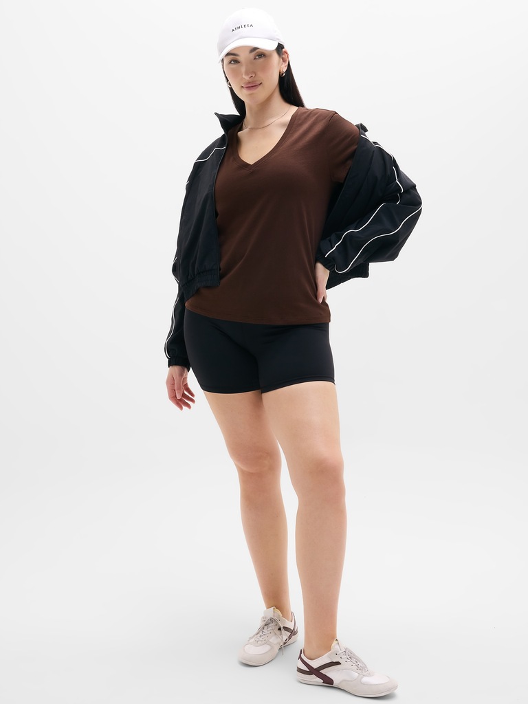 Favorite Cotton V-Neck Tee