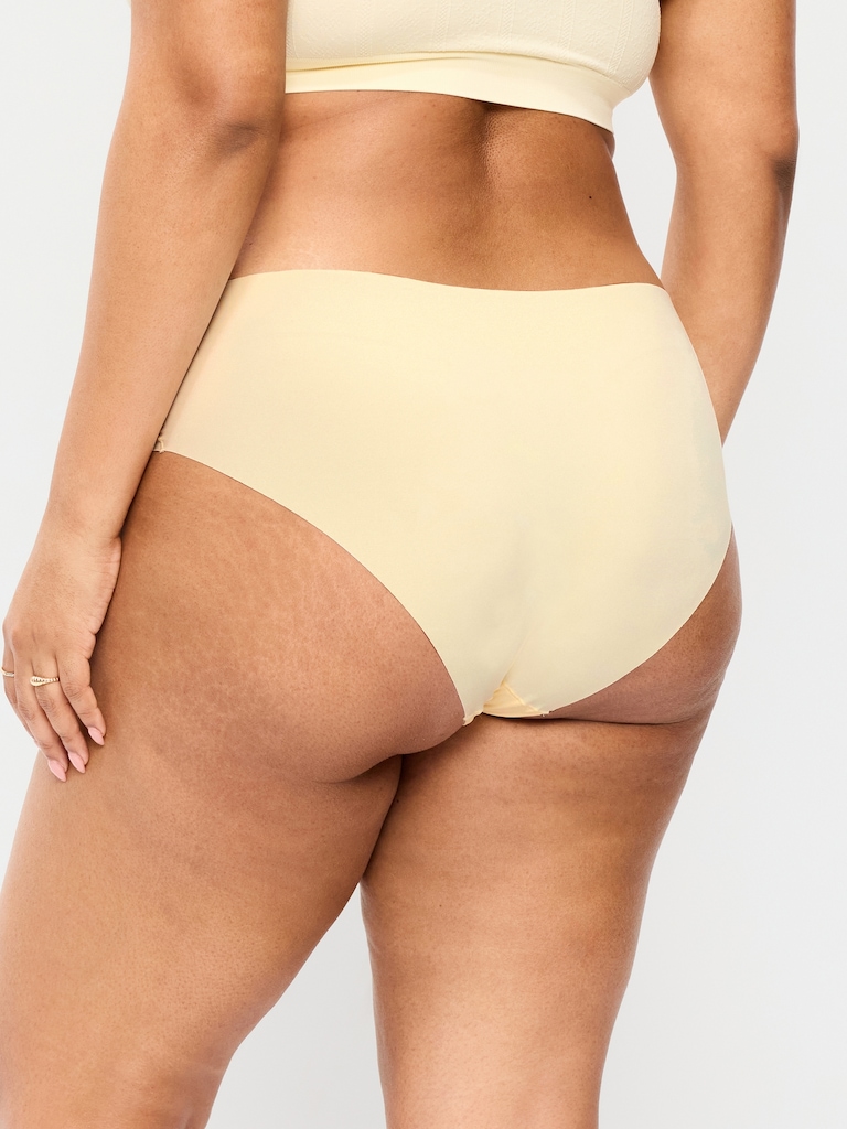 Low-Rise No-Show Hipster Underwear