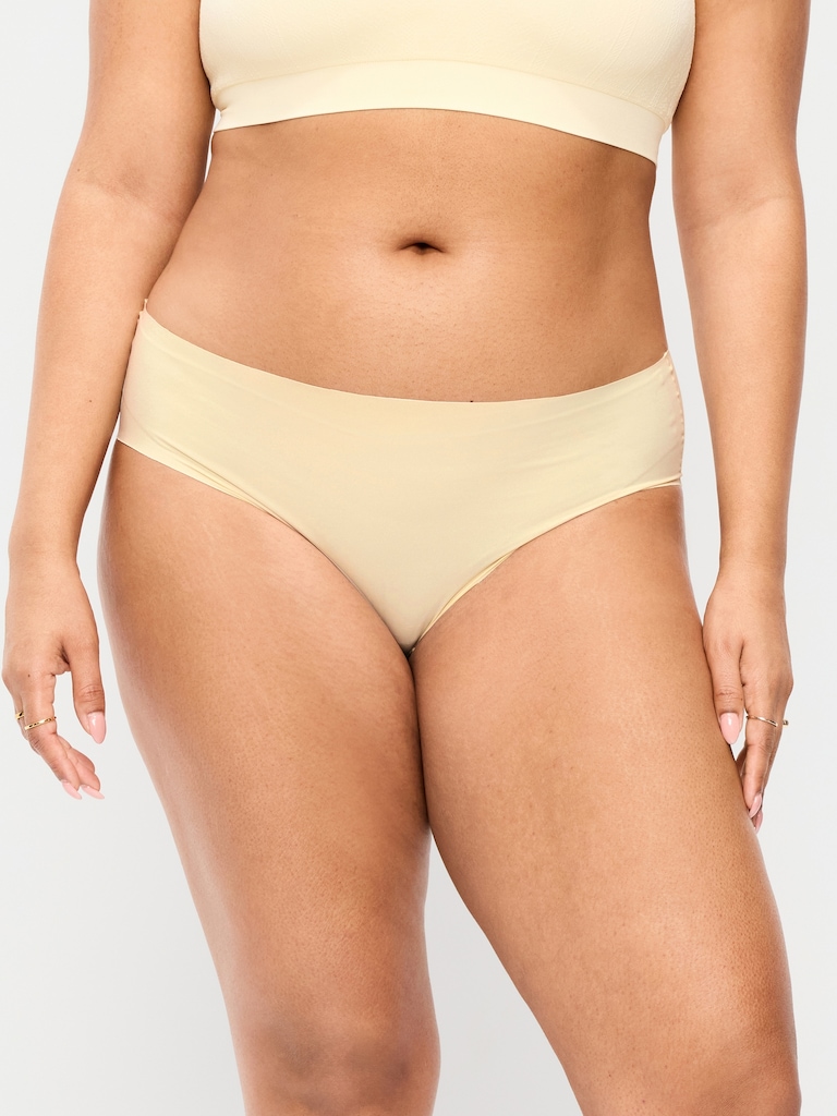 Low-Rise No-Show Hipster Underwear
