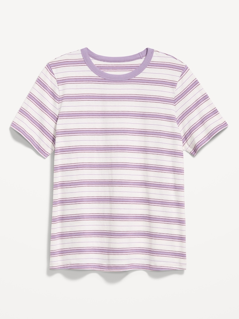 EveryWear Crew-Neck Striped T-Shirt