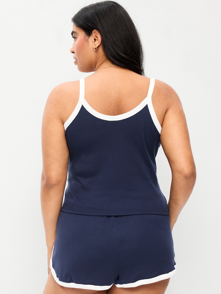 Pointelle Cami Tank Top