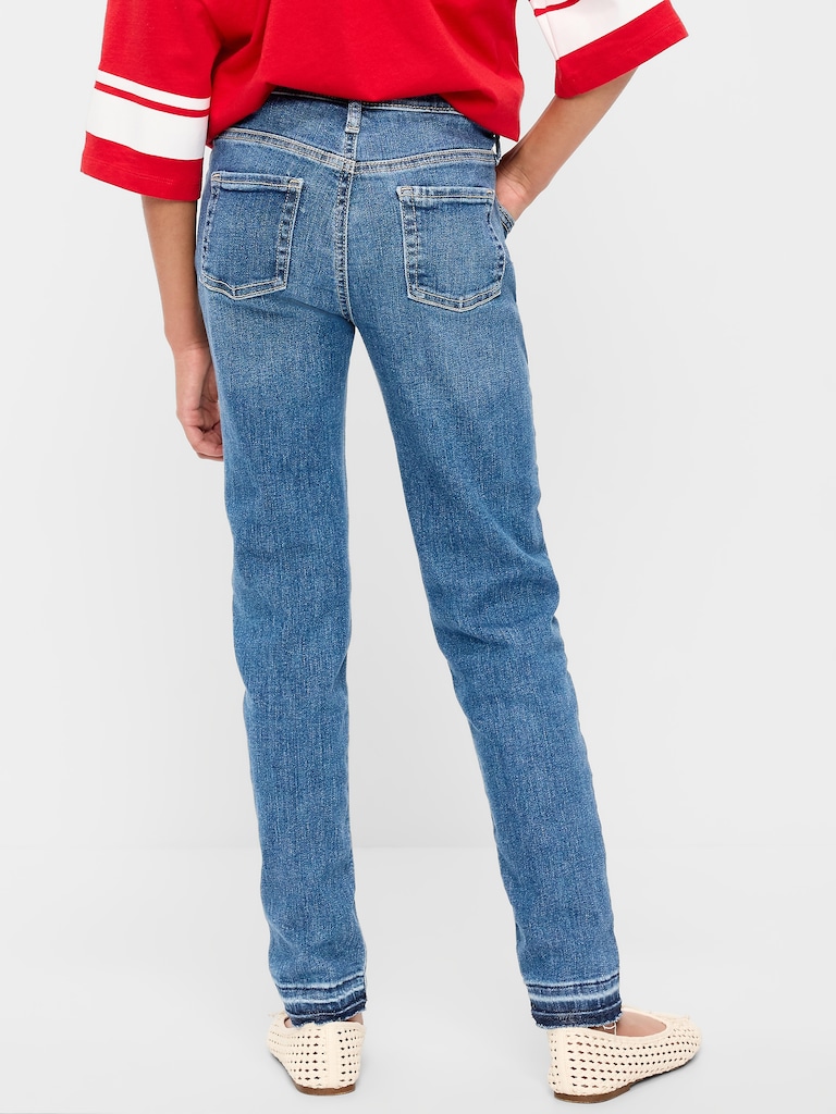 High-Waisted Rockstar 360° Stretch Jeggings for Girls