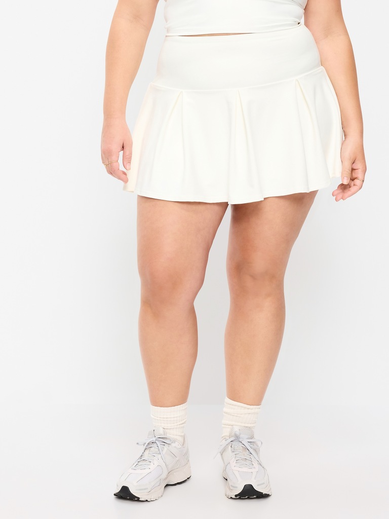 Extra High-Waisted Drop-Waist PowerSoft Skort