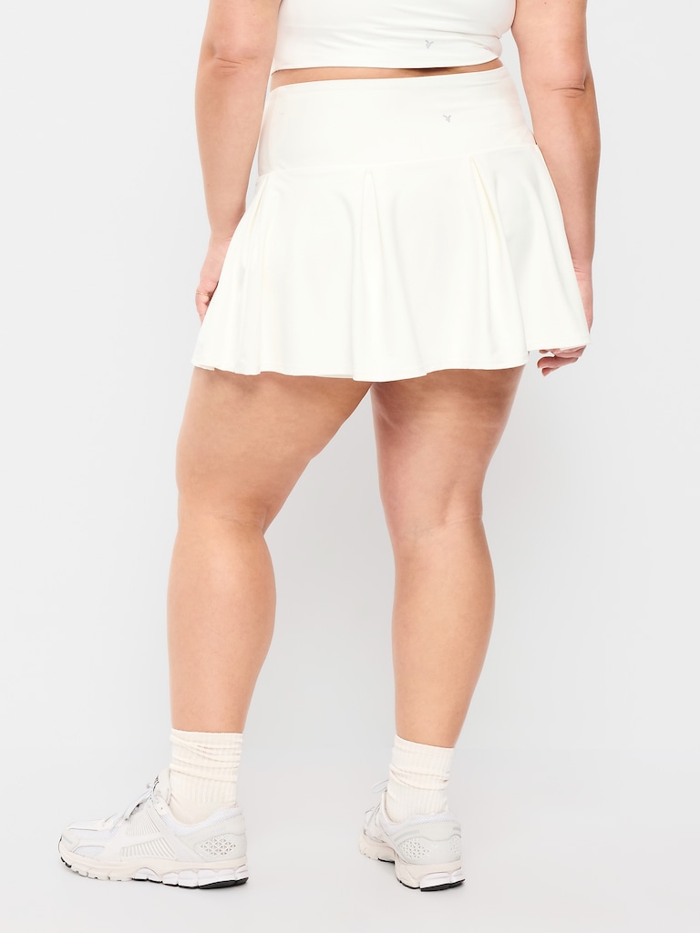 Extra High-Waisted Drop-Waist PowerSoft Skort