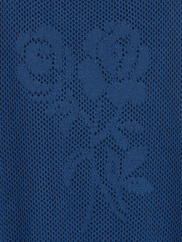 Open-Weave Apron Tank Top