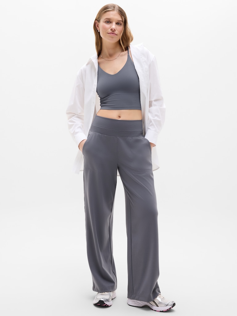 Venice High Rise Wide Leg Pant