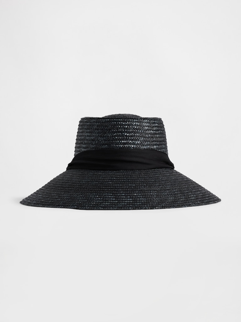 Wide Brim Straw Hat