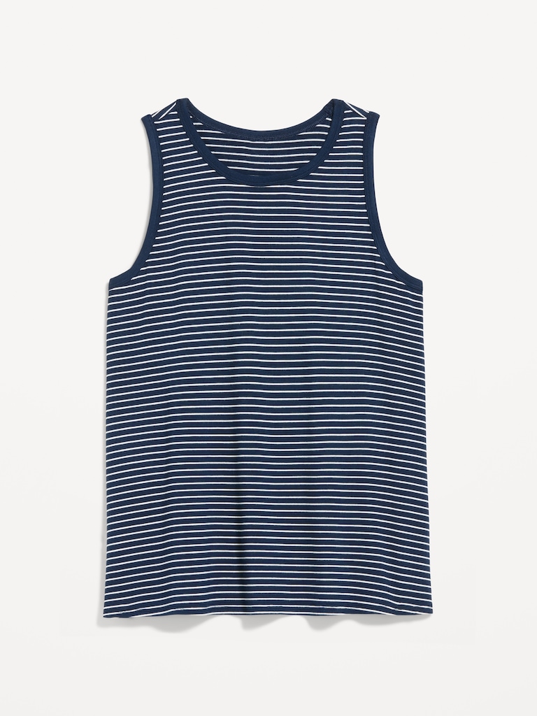 Luxe High-Neck Tank Top