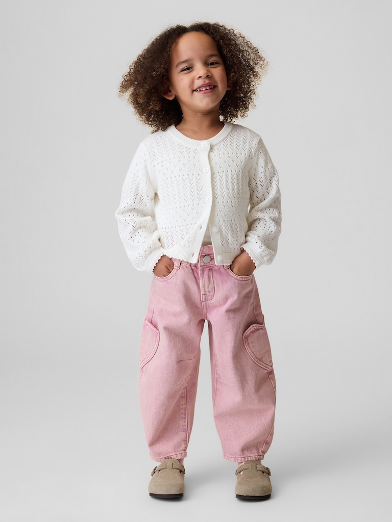 Baby & Toddler Heart Pocket Horseshoe Jeans