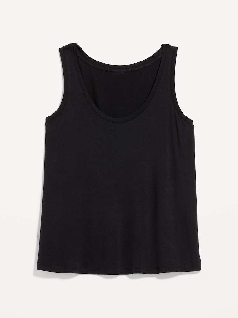 Luxe Scoop-Neck Tank Top