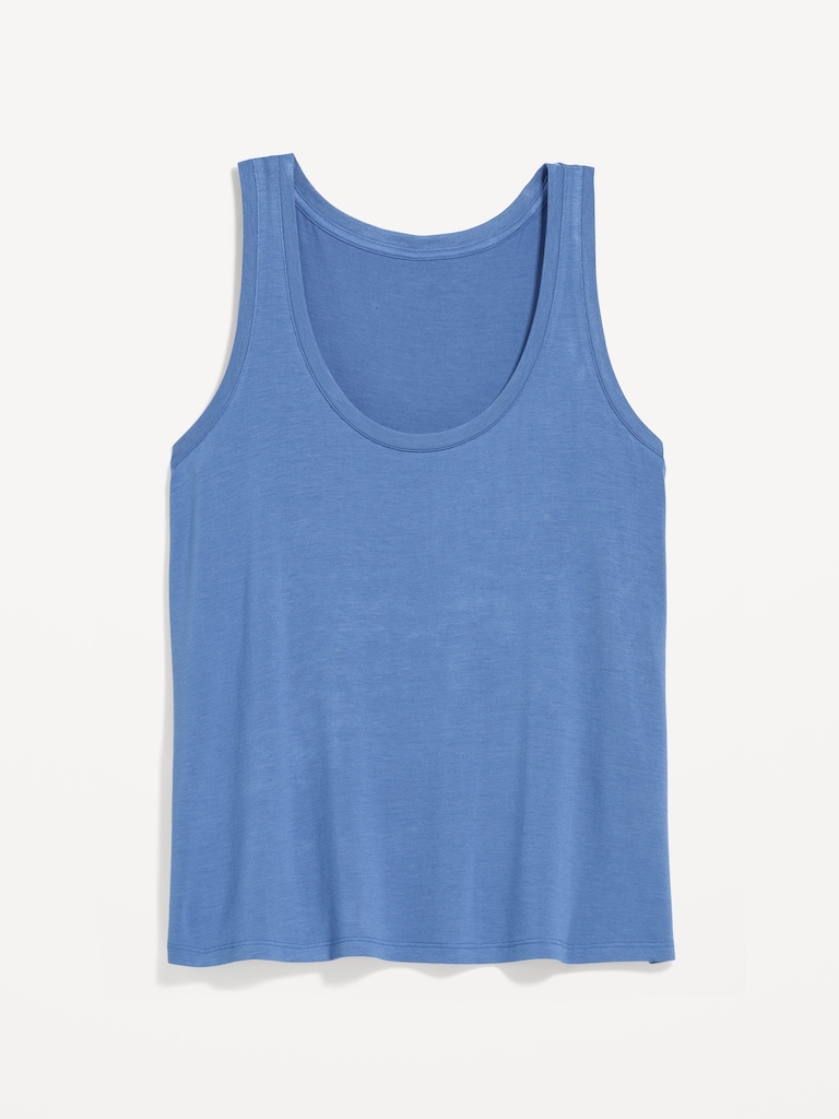 Luxe Scoop-Neck Tank Top