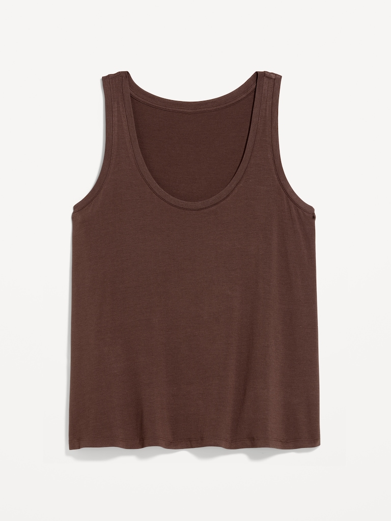 Luxe Scoop-Neck Tank Top