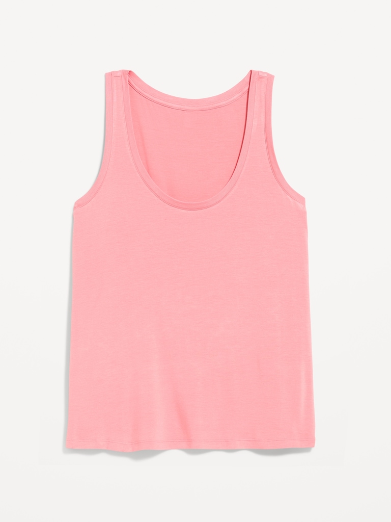 Luxe Scoop-Neck Tank Top
