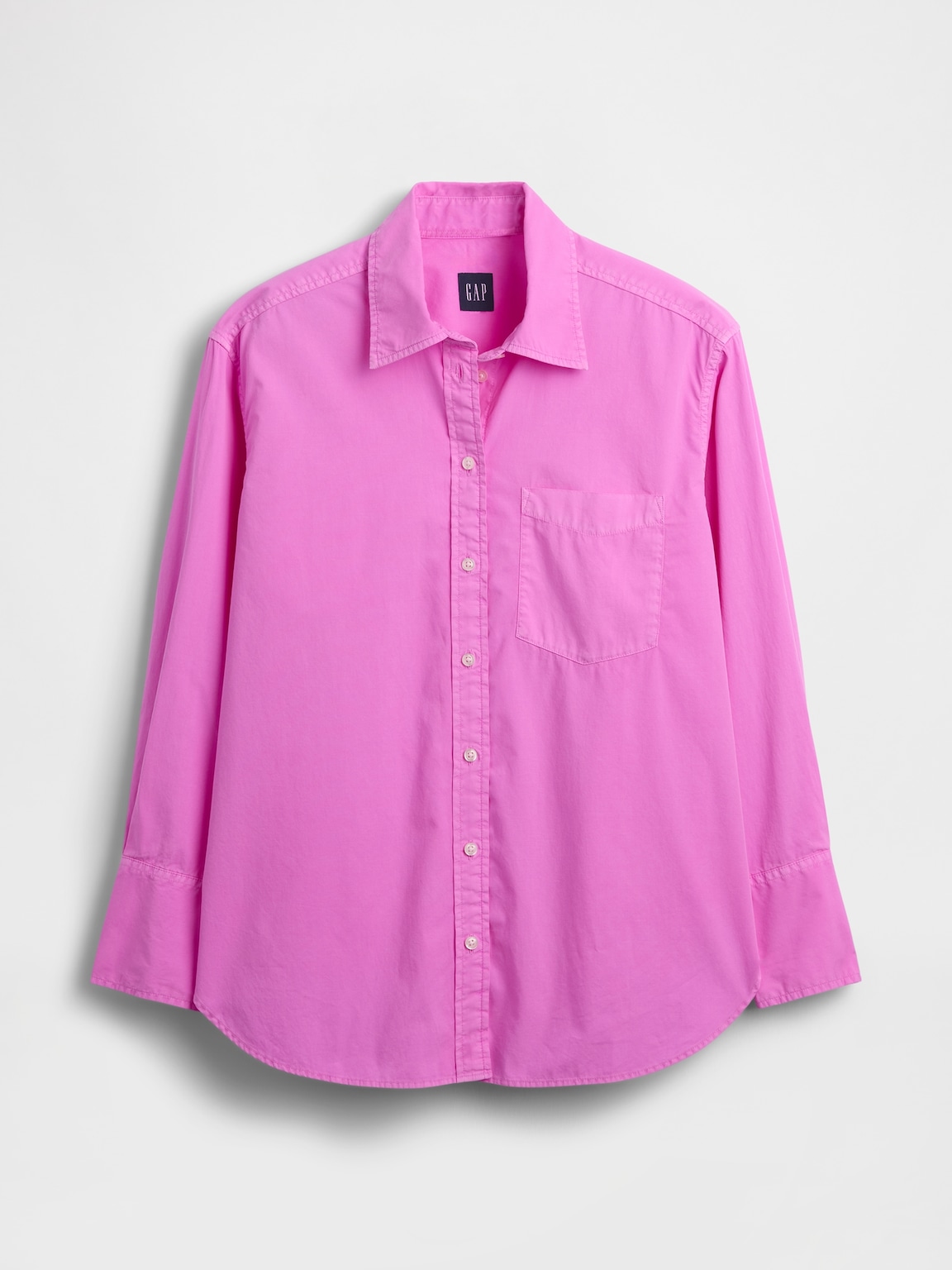 Organic Cotton Poplin Big Shirt