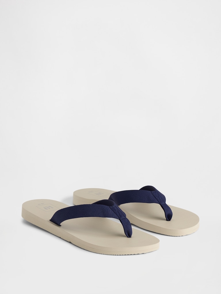 Canvas Flip Flops