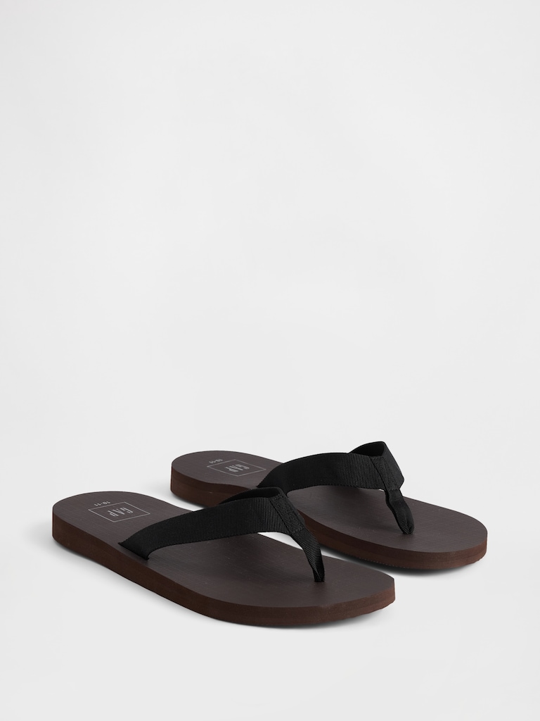 Canvas Flip Flops