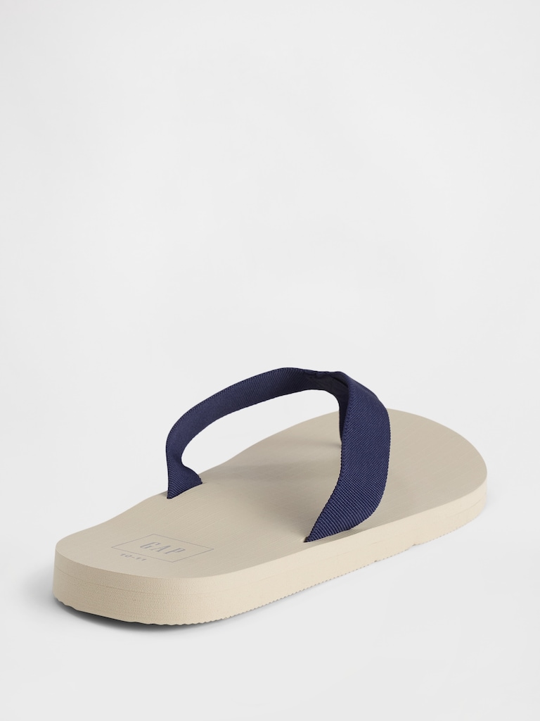 Canvas Flip Flops