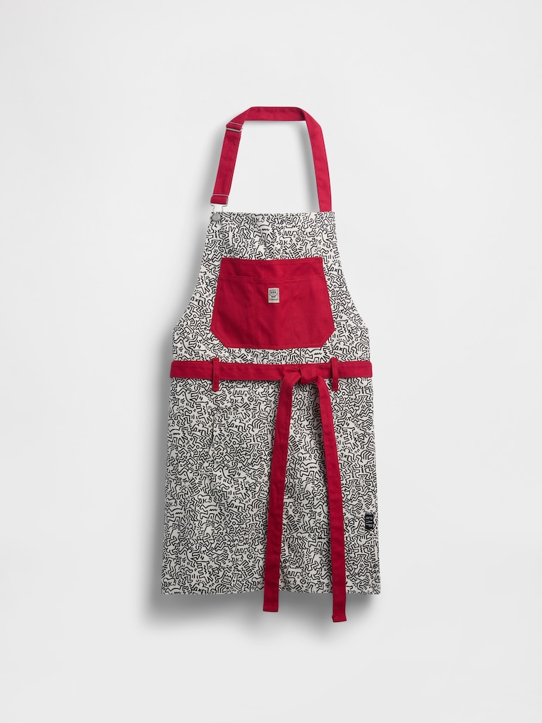 Keith Haring Canvas Apron