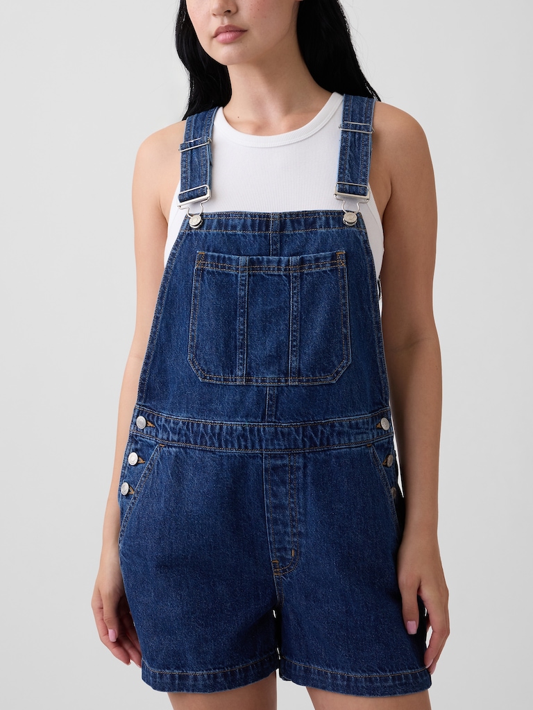 Denim Shortalls