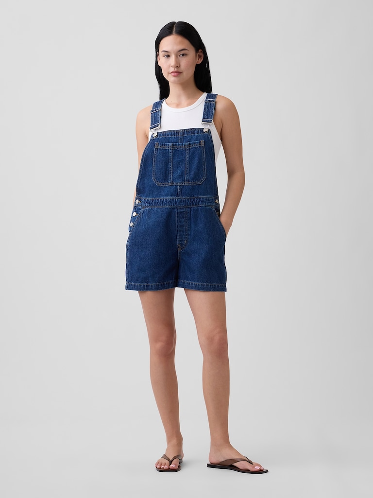 Denim Shortalls