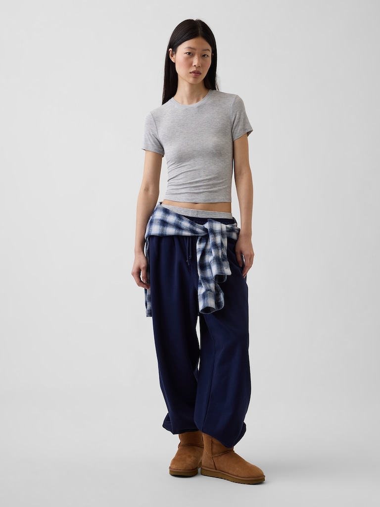 Softest UltraFine Rib Modal PJ T-Shirt