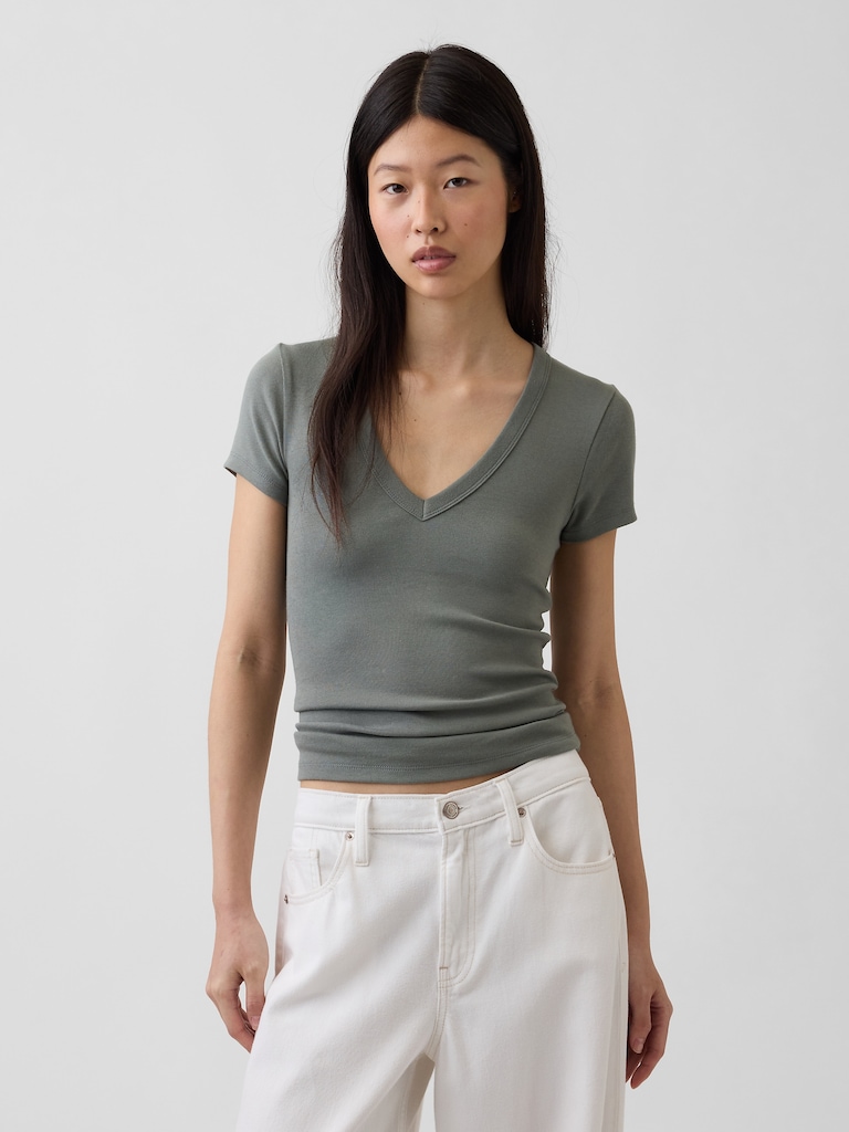 Modern V-Neck T-Shirt