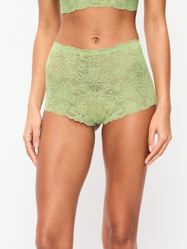 Lace Boyshort Underwear