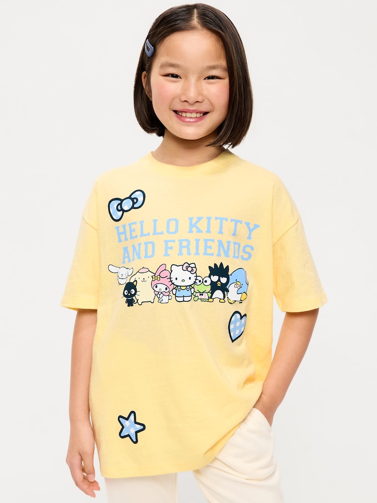 Hello Kitty® Oversized Graphic T-Shirt for Girls