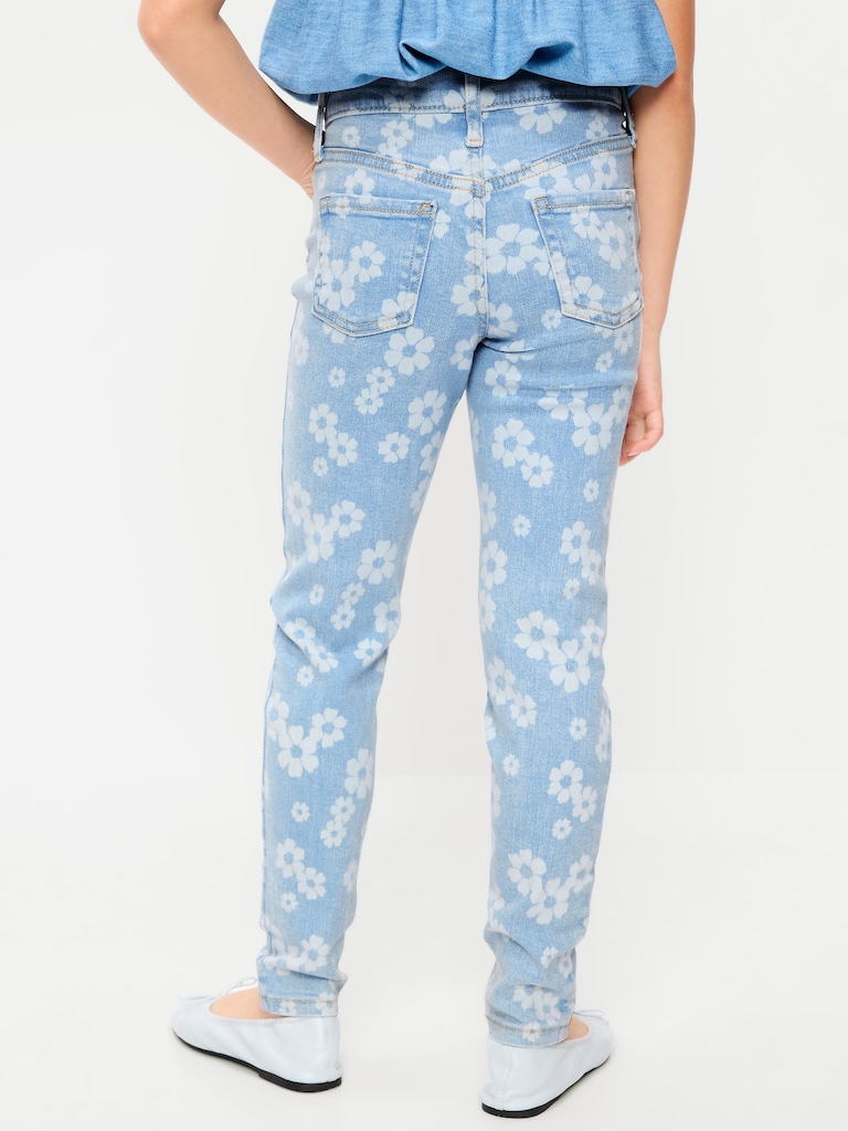 High-Waisted Rockstar 360° Stretch Jeggings for Girls