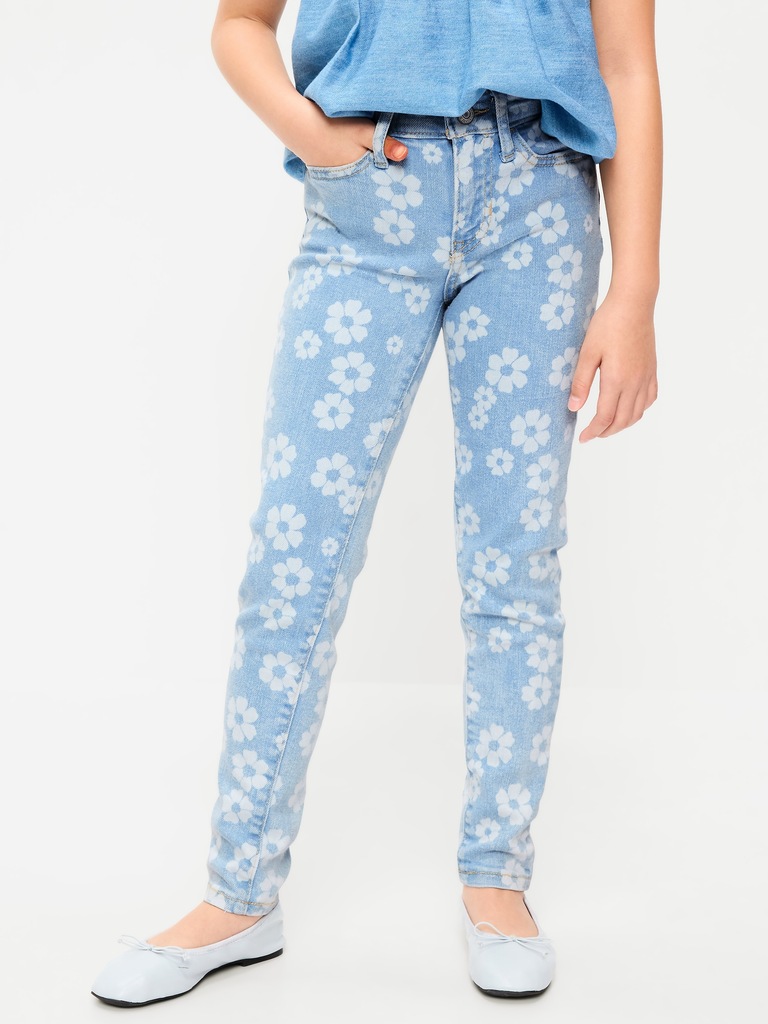 High-Waisted Rockstar 360° Stretch Jeggings for Girls