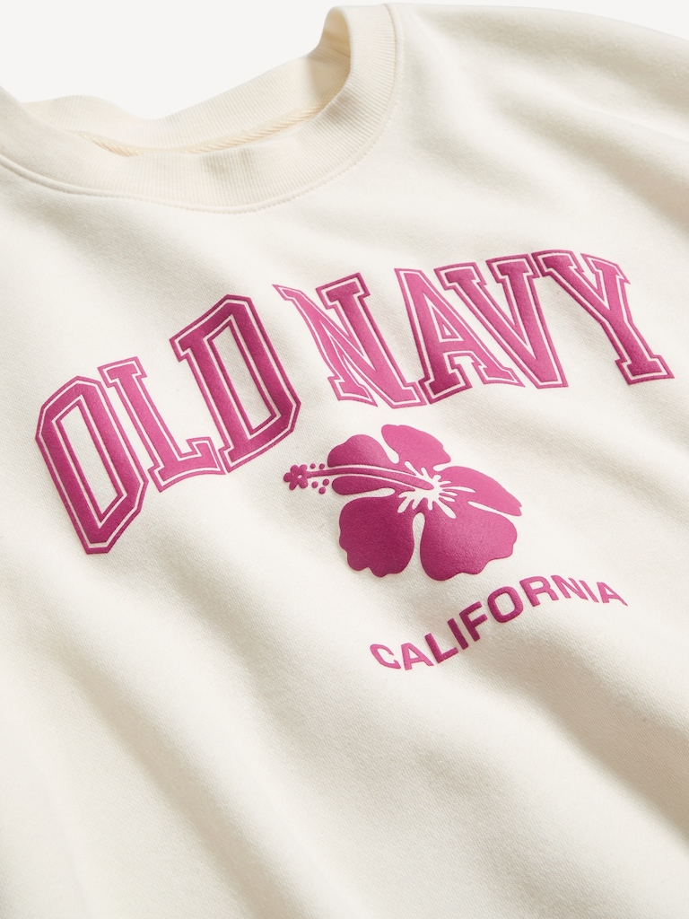 Oversized Graphic Sweatshirt