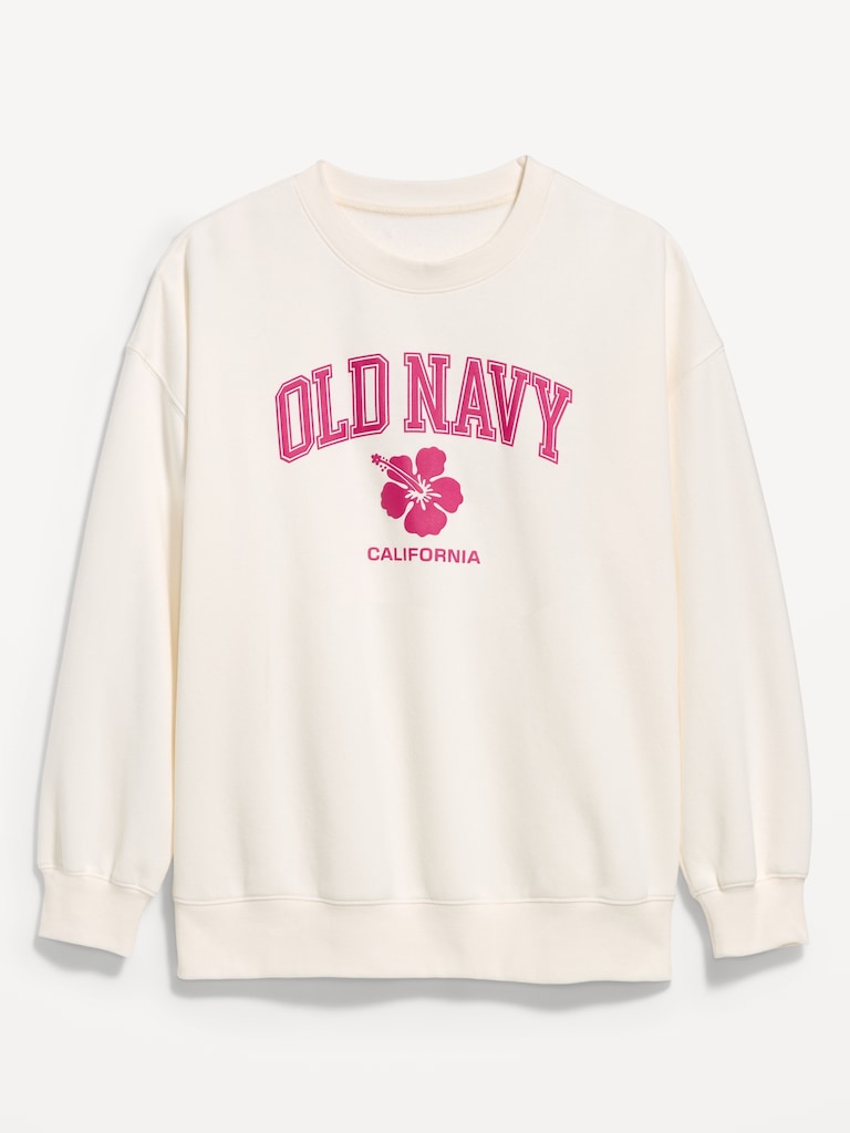 Oversized Graphic Sweatshirt