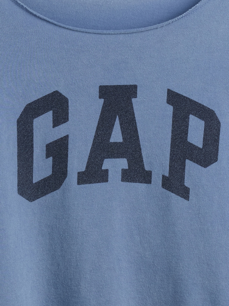 Kids Oversized Wide-Neck T-Shirt