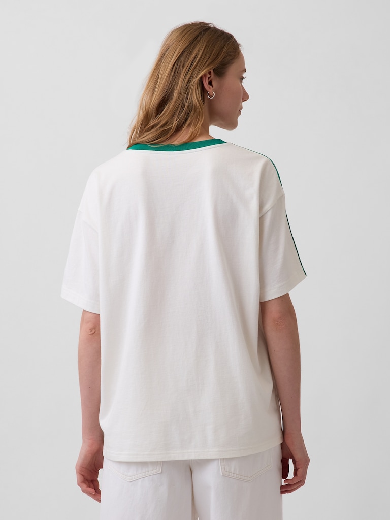 Oversized Varsity Logo T-Shirt