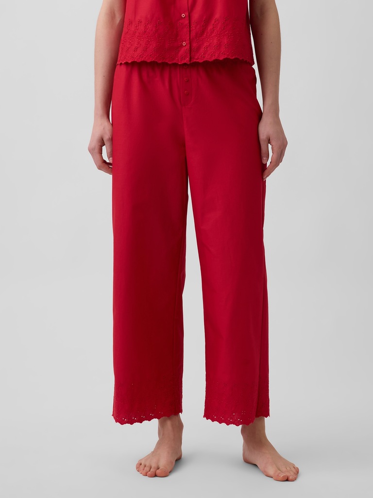 Embroidered PJ Pants