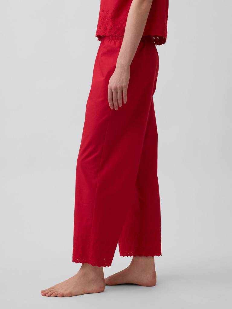 Embroidered PJ Pants