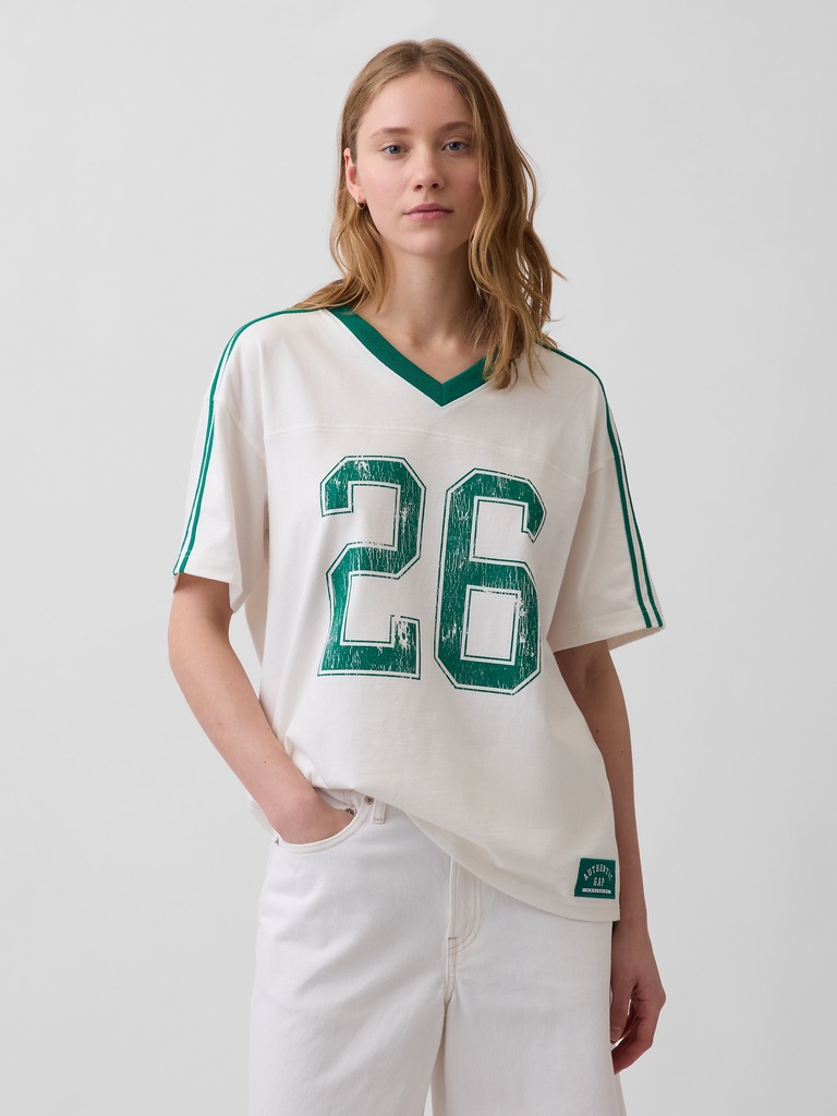 Oversized Varsity Logo T-Shirt