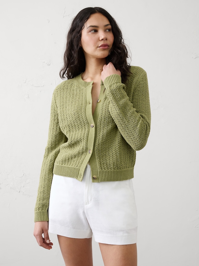 Textured Cardigan