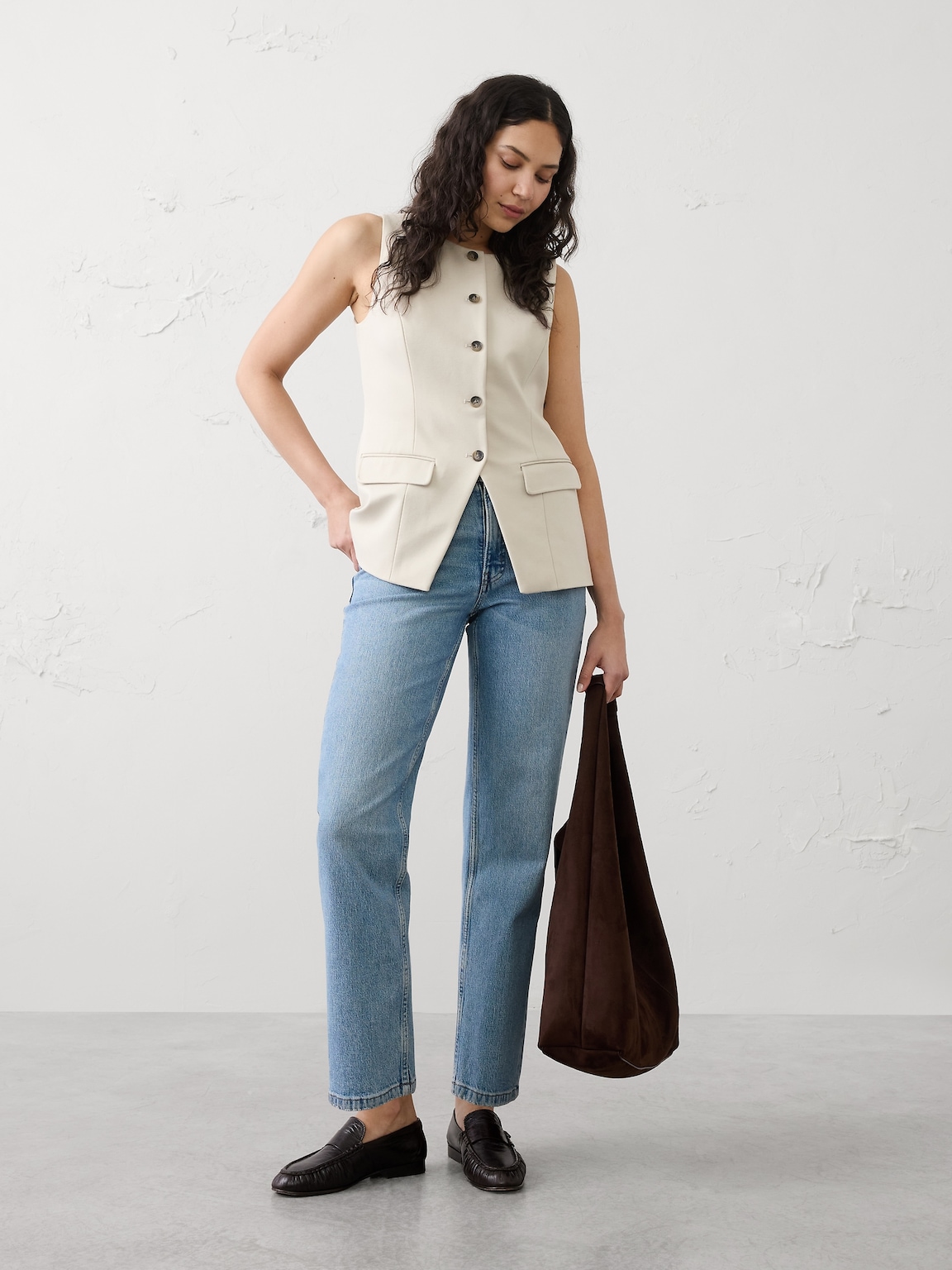 Long Ponte Cutaway Vest