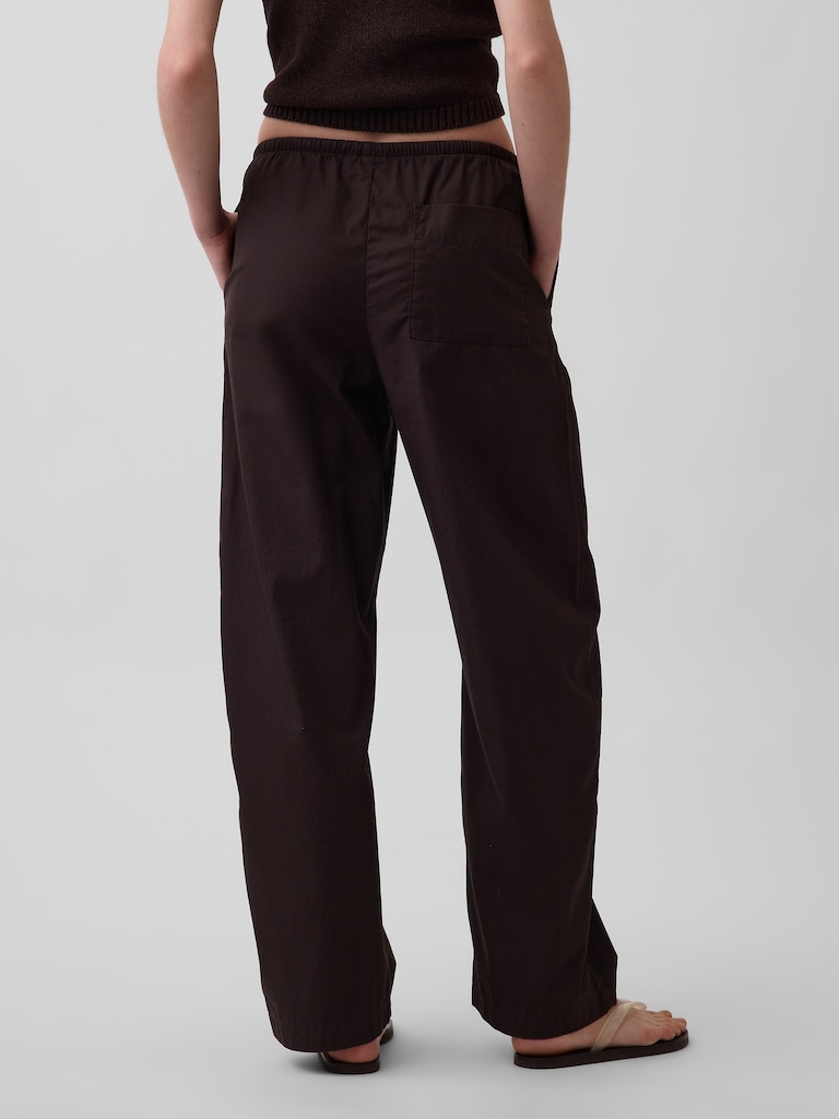 Twill Easy Barrel Pants