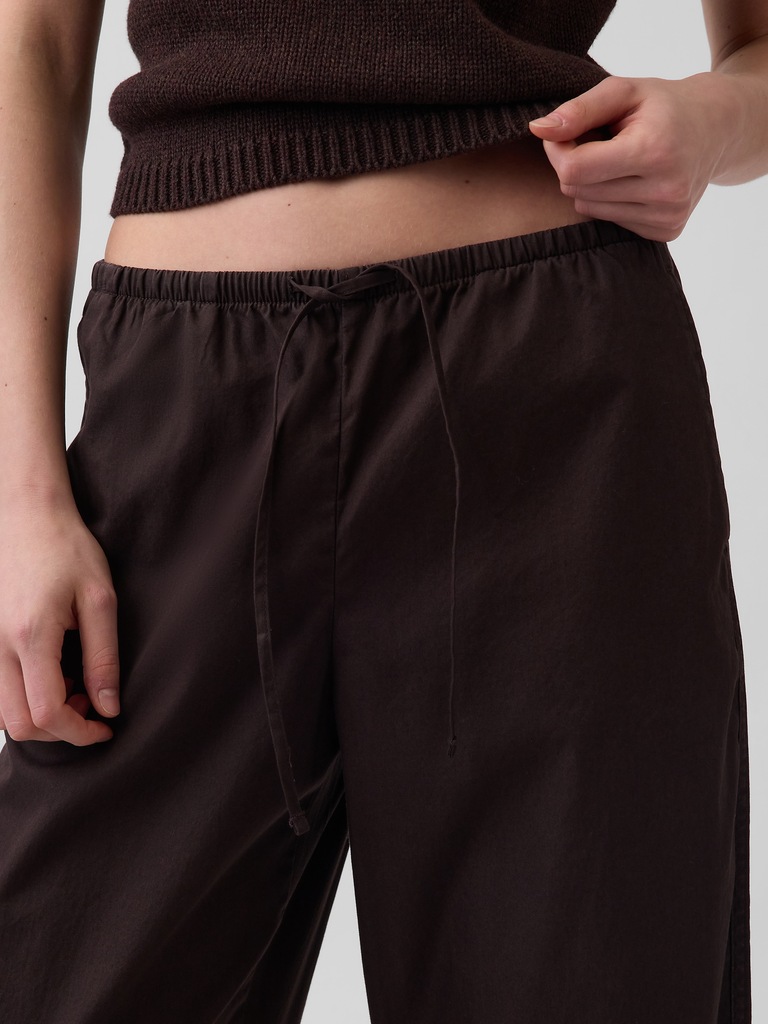 Twill Easy Barrel Pants