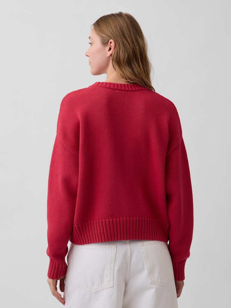 100% Cotton Oversized Sweater