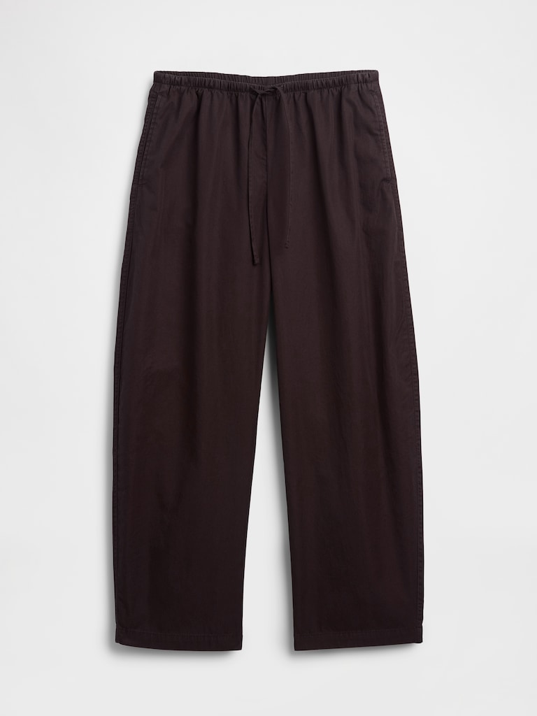 Twill Easy Barrel Pants